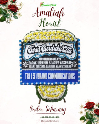 Papan Bunga Duka di Cipondoh Indah
